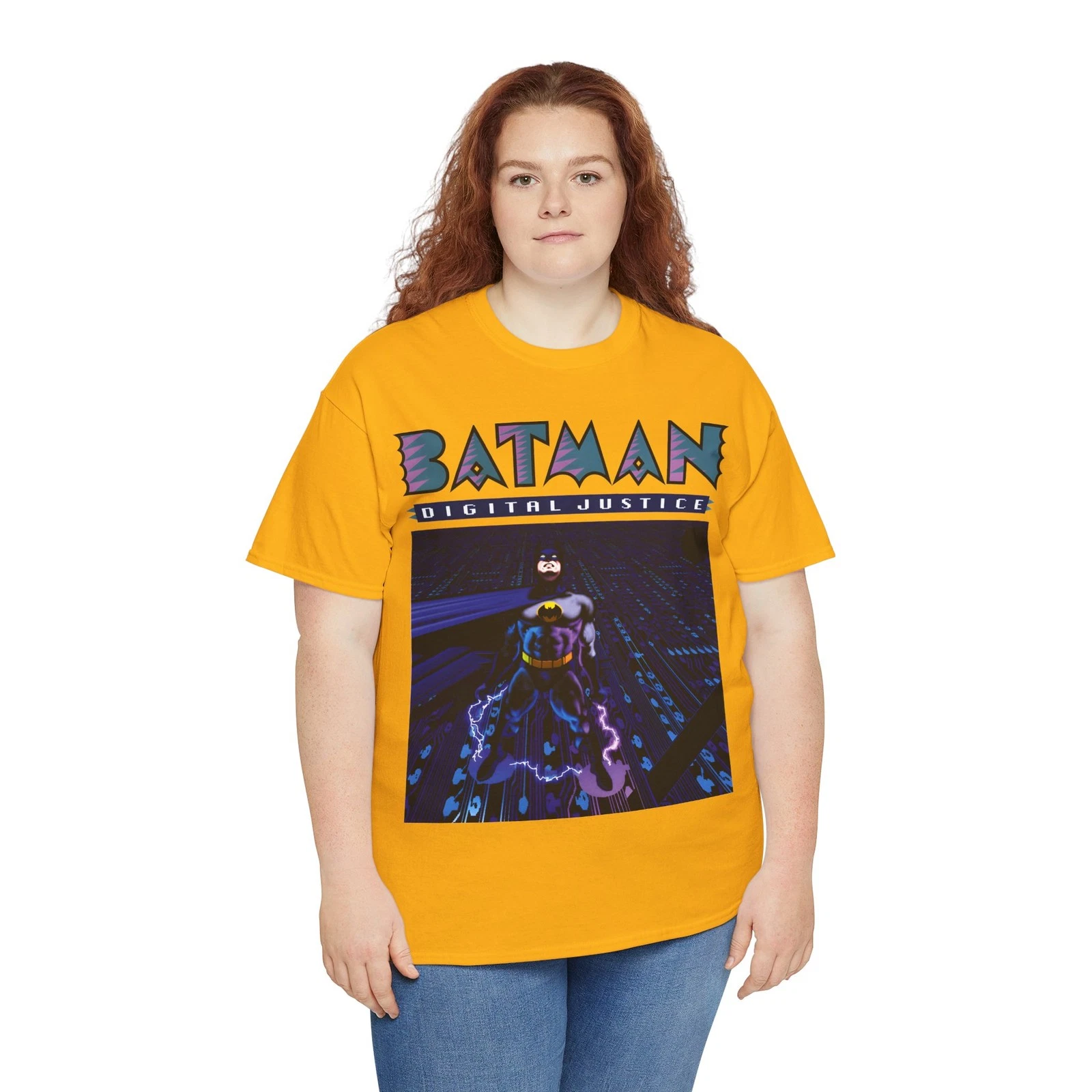 Batman Digital Justice T-Shirt - Pepe Moreno Computer Art - DC Comics