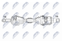 NTY Antriebswelle NPW-TY-096 FüR Toyota
