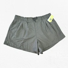 All in Motion Olive Green High Waisted UPF 50+ Active Running Shorts Size XXL