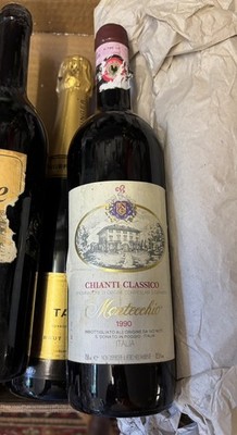 Chianti Classico Montecchio 1990 DOCG   Vintage Rotwein aus der Toskana 