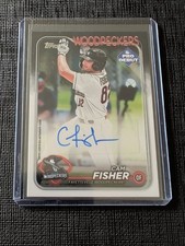 Cam Fisher 2024 Topps Pro Debut Auto Autograph #PD-120 Woodpeckers