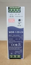 Mean Well WDR-120-24 Industrial Power Supply
