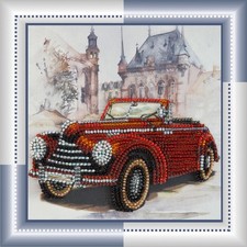 Bead Embroidery Kit "Skoda-1102" Beaded Stitching Beadwork
