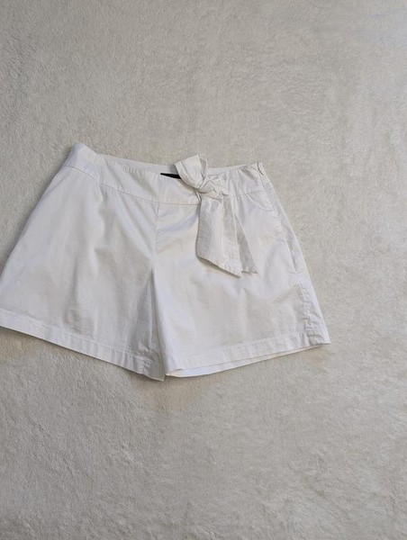 Women Moschino Shorts White Cotton 38 / M / 46