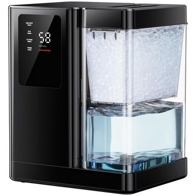 Nugget Ice Maker Countertop with 3L Detachable Water Tank and Timer Function,...