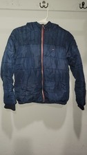 Boy's Small Tommy Hilfiger Navy Blue 8/10 Puffer Coat with Hood
