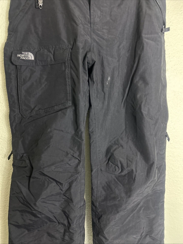 Pantalones de nieve The North Face para mujer grandes negros Bootcut forrados Hyvent carga tiro medio Foto 3 de 4