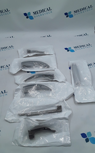 NovaMed Novalite LED standard lama e manico laringoscopio lotto di 7 - Foto 1 di 6