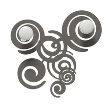 Arti & Mestieri - Appendiabiti di design Ganci da parete con riccioli Arabesque-