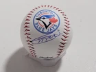VLADIMIR GUERRERO JR Signed Autographed TORONTO BLUE JAYS Logo BASEBALL COA