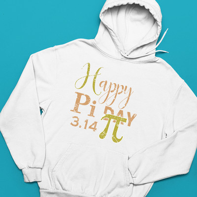 Happy Pi Day Hoodie Mathe-Liebhaber lustig Streber Lehrer Schüler Feier Geschenk