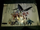 MARVEL COMICS POSTER~X-Men Mutants Arthur Adams Vintage