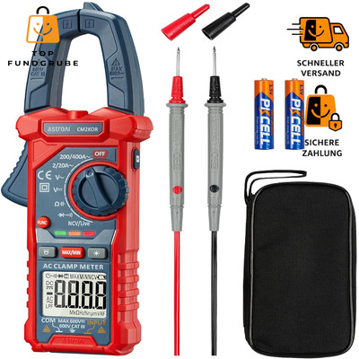 Stromzange Digital Clamp Meter 2000 Counts Auto Range AC Messgerät