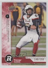2018 Upper Deck CFL Red 140/150 Trevor Harris #111 2bu