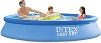 Intex 10FT 24IN Easy Set Pool Set Aufstellpool Rund Blau 305X61Cm