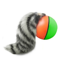 Pet Dog Cat Toy Electric Weasel Rolling Ball Chasing Toys Random