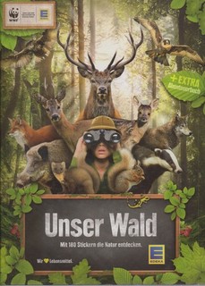 Sammelalbum Unser Wald komplett Stickeralbum Natur