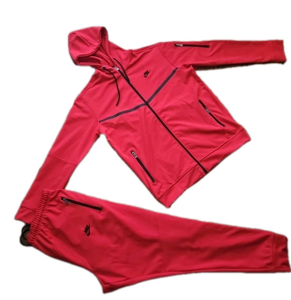 Red Mens Velour Tracksuit Nike Nike Nike Sportswear Club Men's