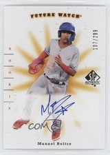 2024 Goodwin Champions SP Authentic 2001 Future Watch Manuel Beltre Auto 1s10