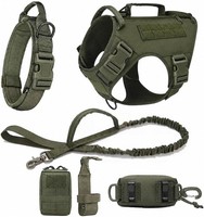 Hundegeschirr Trainingsweste FüR GroßE Hunde Set Mit Leine Halsband 1 StüCk