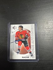 25-25 sp authentic rookie #957/1299 frank nazar