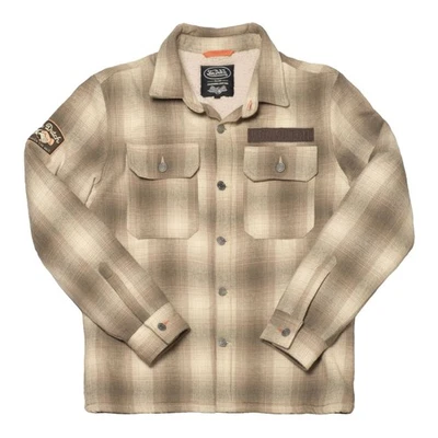 Chemise Von Dutch Heaven Marron Taille M - Photo 1/2