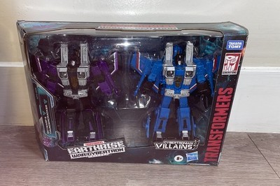 Hasbro Transformers: Earthrise Voyager Skywarp and Thundercracker (WFC-E29)