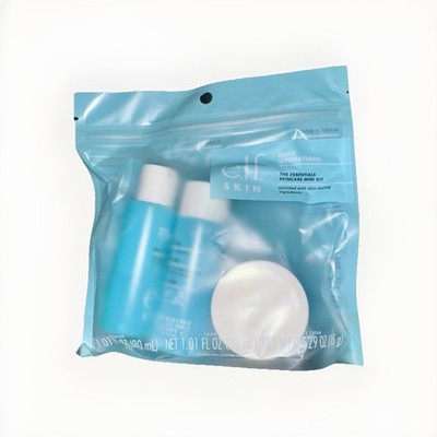 ELF COSMETICS HOLY HYDRATION ESSENTIALS SKINCARE MINI KIT + FREE BONUS ELF ITEM