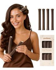 Heatless Curling Rods - 4 Pcs Heatless Curls Overnight, No Damage Hair Roller...