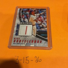 2025 Topps Series 1 Nick Castellanos Major League Material Relic MLM-NC Phillies
