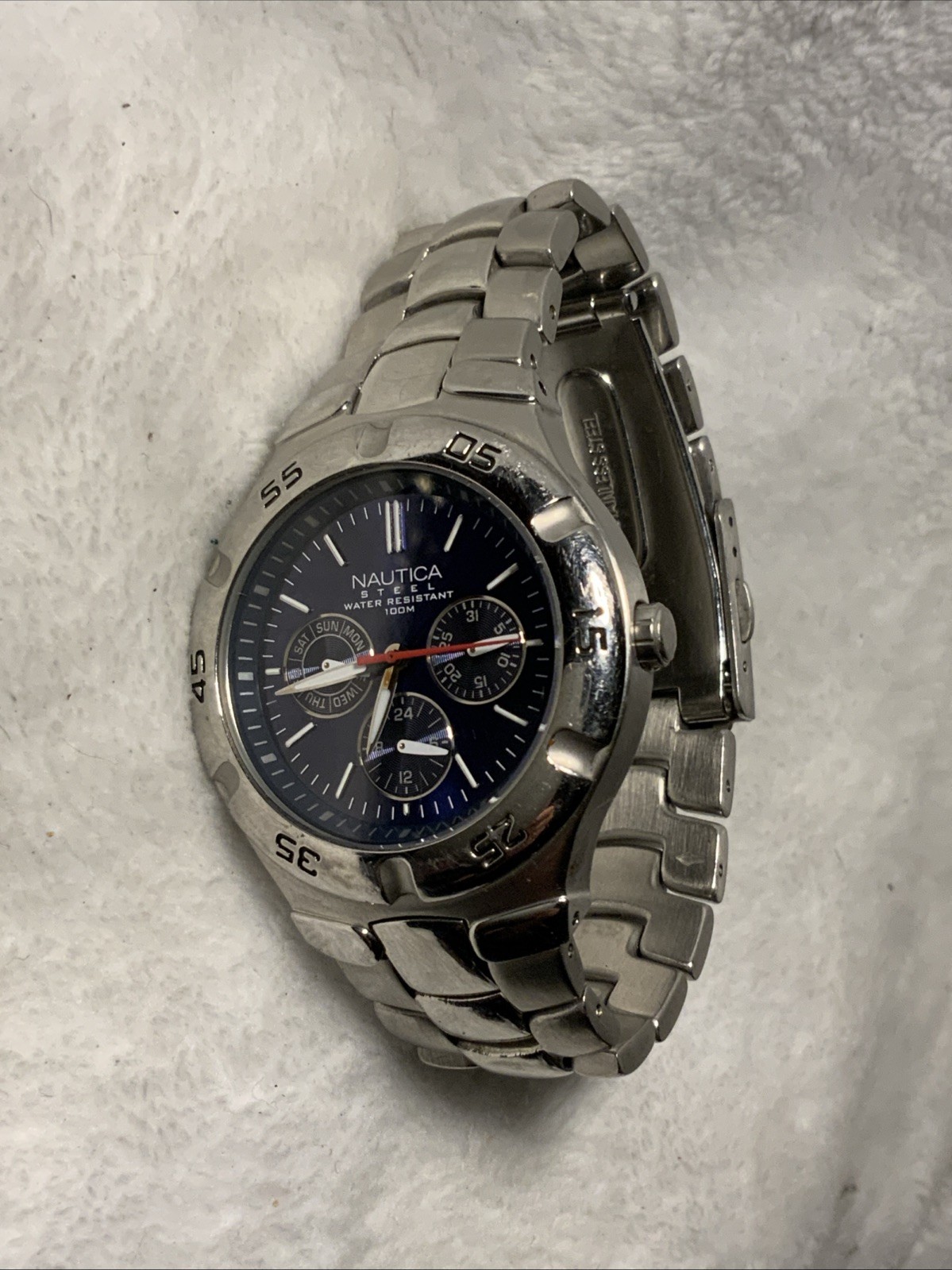 Multifunction Nautical Watch Silver - image 4