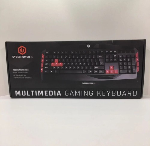 CyberPowerPc Multimedia Gaming Keyboard