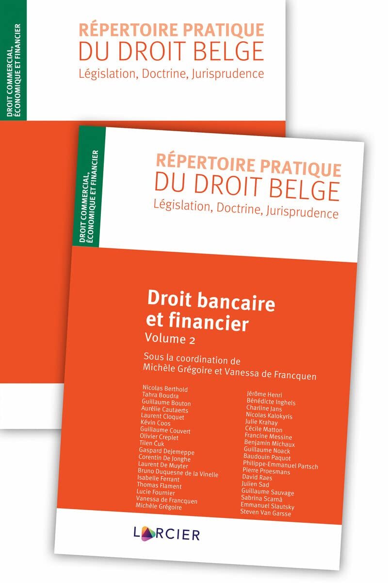 9782807925052 Droit bancaire et financier - Vanessa de Francquen,Michèle Grégo