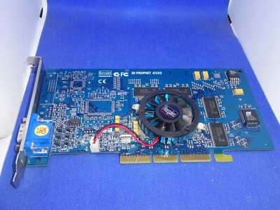 HERCULES 3D PROPHET 4500  POWERVR KYROII 32MB AGP GRAFIKKARTE  VGA #GK7578