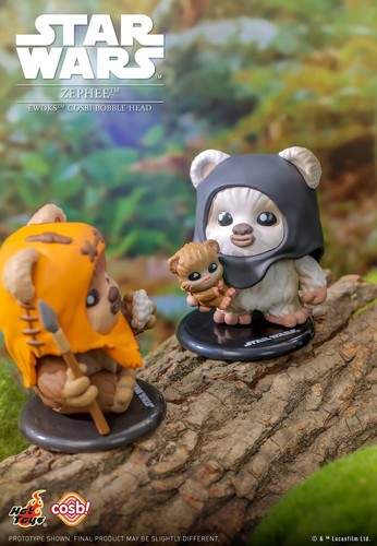 Hot Toys Star Wars Ewoks Cosbi Bobble-Head Collection Figure Set (Set of 8) - Picture 4 of 11
