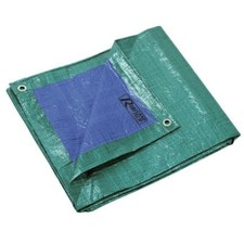 TELO TELONE OCCHIELLATO DI PROTEZIONE RINFORZATO 140GR/MQ. POLIETILENE LEGNA ECC