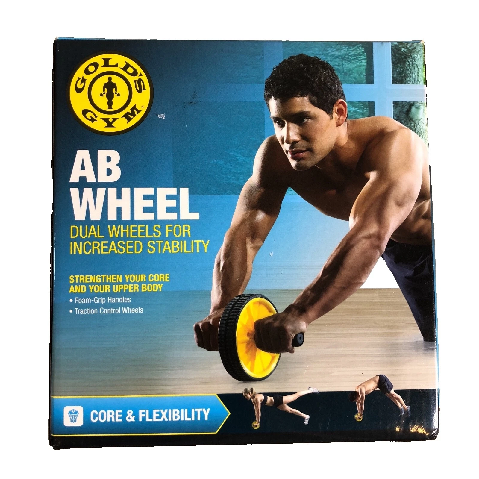 Gold's Gym 滚轮腹肌训练器