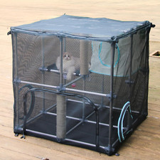 Catio Outdoor Cat Enclosure,Compact Kit for Outdoor and Indoor Compact Kit 
