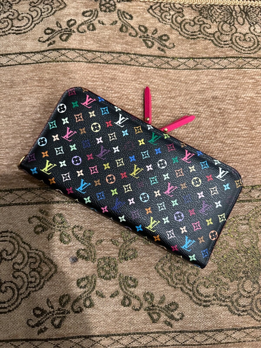 【希少】LOUIS VUITTON Vintage 2010 Insolite Walletウォレット Louis Vuitton Insolite Wallet Monogram Multicolor Black