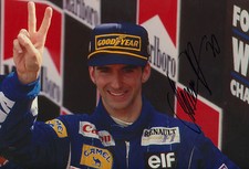 Damon Hill "Williams" Autogramm signed 20x30 cm Bild
