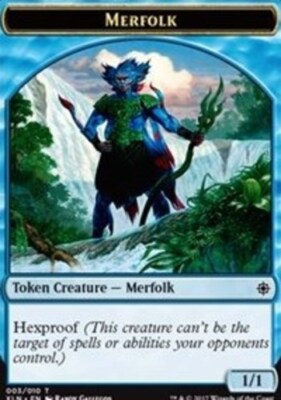 mtg cards that make merfolk tokens Copy // - Token Token Creature Merfolk Rarity MERFOLK TOKEN Aaron Miller