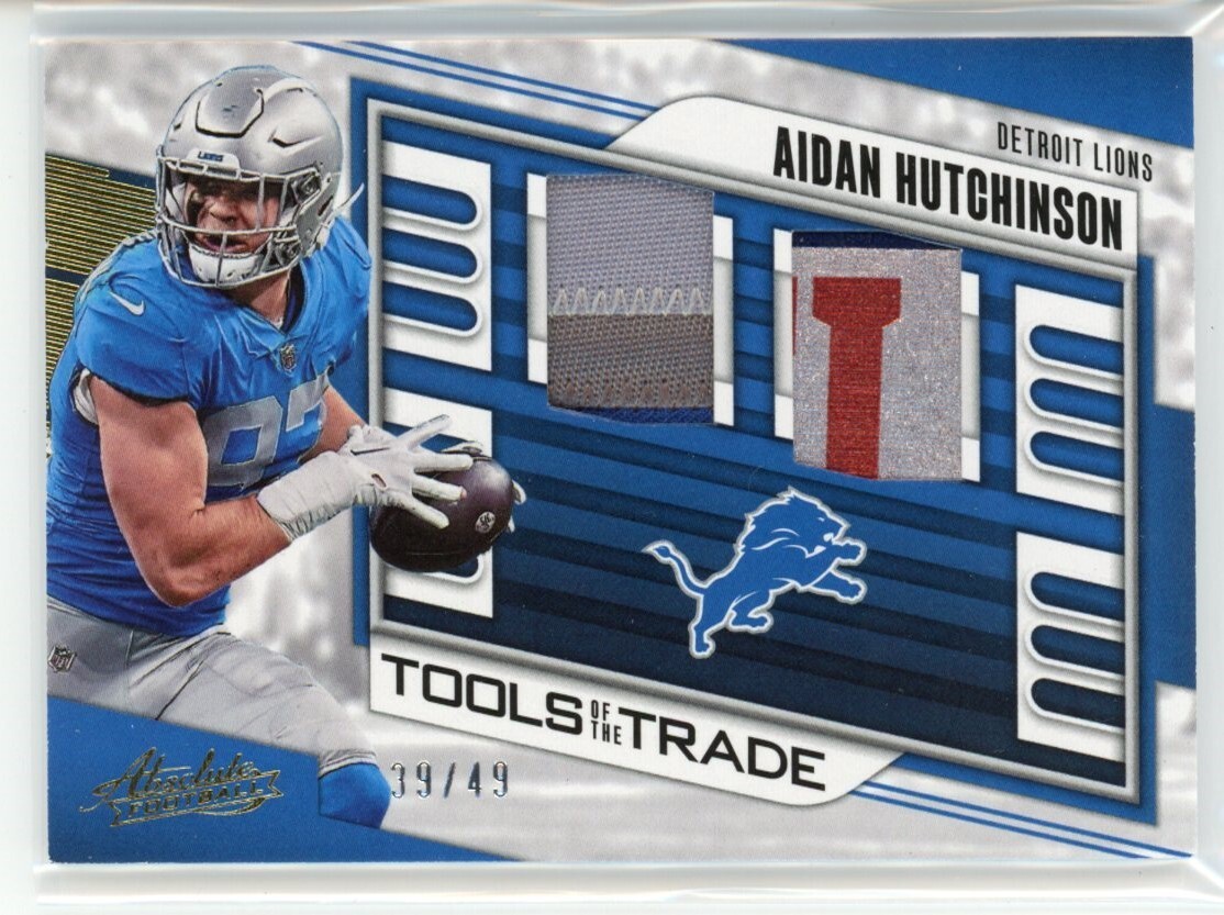 2023 Panini Absolute Tools of the Trade Double Prime TOTTAH Aidan