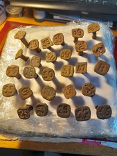 Clous de traverses S.N.C.F.Différentes années et ateliers. Plusieurs doubles.