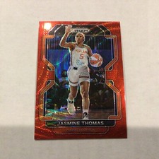 2022 Panini Prizm WNBA Ruby wave #27 Jasmine Thomas - Connecticut Sun