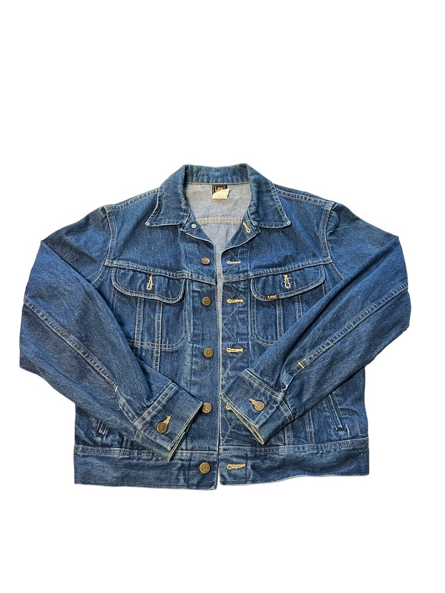Vintage 1980s Lee Rider Jean Jacket With 1978 Aerosmith Tee