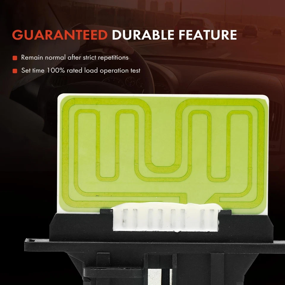 Новый резистор двигателя вентилятора отопителя для Nissan Quest 1999 2000 2001 2002 задняя сторона - Изображение 3 из 4