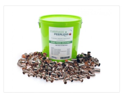 EMBRASS OPEERLESS ATOMIC End Feed Bucket of 300 Fittings