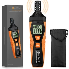Neoteck Temperature Humidity Meter Digital Thermometer Hygrometer Monitor LCD