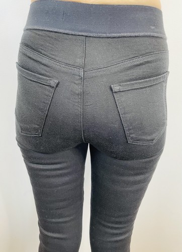 J Brand Size 26 (8) Black Viscose Cotton Stretch Jeggings Denim Jeans Designer - Picture 5 of 24