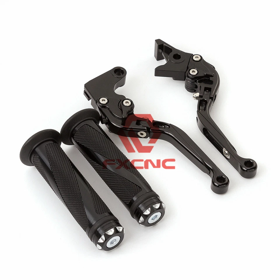 Juego de empuñaduras de embrague de freno plegables y extensibles CNC para Husqvarna SMS 630 IE 2011-2012 Foto 4 de 4